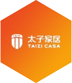 橙色背景宝仕汇logo
