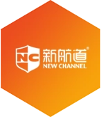 橙色背景新航道logo