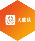 橙色背景大龙燚logo